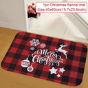Charming Elk Christmas Doormat for Holiday Cheer Gift Charming Elk Christmas Doormat for Holiday Cheer Gift