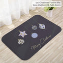 Charming Elk Christmas Doormat For Holiday Cheer Gift Charming Elk Christmas Doormat For Holiday Cheer Gift