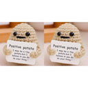 Handmade Potato Plush Doll Cozy Wool Decor Item For Home Handmade Potato Plush Doll Cozy Wool Decor Item For Home