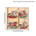 Charming Rustic Wooden Christmas Ornament For Holiday Decor Charming Rustic Wooden Christmas Ornament For Holiday Decor