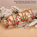 Charming Rustic Wooden Christmas Ornament For Holiday Decor Charming Rustic Wooden Christmas Ornament For Holiday Decor