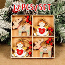 Charming Rustic Wooden Christmas Ornament For Holiday Decor Charming Rustic Wooden Christmas Ornament For Holiday Decor