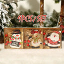 Charming Rustic Wooden Christmas Ornament For Holiday Decor Charming Rustic Wooden Christmas Ornament For Holiday Decor