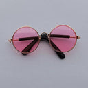 Charming Vintage Round Sunglasses for Small Pets Eye Wear Charming Vintage Round Sunglasses for Small Pets Eye Wear