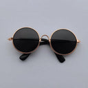 Charming Vintage Round Sunglasses for Small Pets Eye Wear Charming Vintage Round Sunglasses for Small Pets Eye Wear
