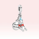 Adorable Dog & Elephant Pandora Bracelet Charms Collection Set Adorable Dog & Elephant Pandora Bracelet Charms Collection Set