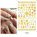 Cherry Blossom 3D Nail Decals Set Luxurious Nail Stickers Cherry Blossom 3D Nail Decals Set Luxurious Nail Stickers