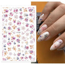 Cherry Blossom 3D Nail Decals Set Luxurious Nail Stickers Cherry Blossom 3D Nail Decals Set Luxurious Nail Stickers
