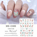 Cherry Blossom 3D Nail Decals Set Luxurious Nail Stickers Cherry Blossom 3D Nail Decals Set Luxurious Nail Stickers
