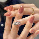 Chic Geometric Acrylic Nail Collection Vibrant Trendy False Nails Chic Geometric Acrylic Nail Collection Vibrant Trendy False Nails