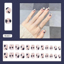 Chic Holiday Pink French Press-On Nails Set 24 Designs Chic Holiday Pink French Press-On Nails Set 24 Designs