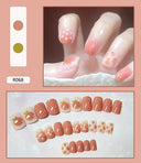 Chic Holiday Pink French Press-On Nails Set 24 Designs Chic Holiday Pink French Press-On Nails Set 24 Designs