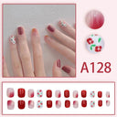 Chic Holiday Pink French Press-On Nails Set 24 Designs Chic Holiday Pink French Press-On Nails Set 24 Designs