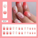 Chic Holiday Pink French Press-On Nails Set 24 Designs Chic Holiday Pink French Press-On Nails Set 24 Designs
