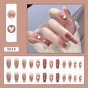 Chic Holiday Pink French Press-On Nails Set 24 Designs Chic Holiday Pink French Press-On Nails Set 24 Designs