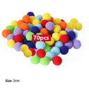 Children's Colorful Plush Ball Sorting Game for Skills Children's Colorful Plush Ball Sorting Game for Skills
