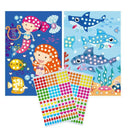 Children's Dot Coloring Book Interactive Cartoon Animal Mosaic Kit Children's Dot Coloring Book Interactive Cartoon Animal Mosaic Kit