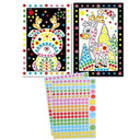 Children's Dot Coloring Book Interactive Cartoon Animal Mosaic Kit Children's Dot Coloring Book Interactive Cartoon Animal Mosaic Kit