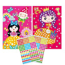 Children's Dot Coloring Book Interactive Cartoon Animal Mosaic Kit Children's Dot Coloring Book Interactive Cartoon Animal Mosaic Kit