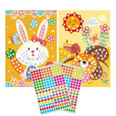 Children's Dot Coloring Book Interactive Cartoon Animal Mosaic Kit Children's Dot Coloring Book Interactive Cartoon Animal Mosaic Kit
