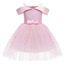 Children's Princess Wedding Party Dress Elegant Versatile Outfit Children's Princess Wedding Party Dress Elegant Versatile Outfit