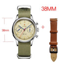 China Pilot Aviation Mechanical Chronograph Watch Vintage Men's Timepiece China Pilot Aviation Mechanical Chronograph Watch Vintage Men's Timepiece