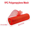 Christmas Mesh Tulle Roll for DIY Holiday Crafts Decor Christmas Mesh Tulle Roll for DIY Holiday Crafts Decor