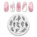Christmas Snowflake Nail Art Stamping Plates Unique Designs Christmas Snowflake Nail Art Stamping Plates Unique Designs