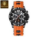 Chronograph Watch Military Quartz Timepiece for Men Chronograph Watch Military Quartz Timepiece for Men