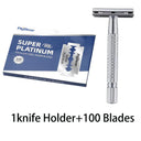 Classic Double-Blade Stainless Steel Razor for Timeless Shaving Classic Double-Blade Stainless Steel Razor for Timeless Shaving