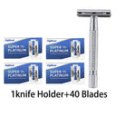 Classic Double-Blade Stainless Steel Razor for Timeless Shaving Classic Double-Blade Stainless Steel Razor for Timeless Shaving