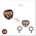 Classic Metal Brain Teaser Puzzles Game Fun Gift for All Classic Metal Brain Teaser Puzzles Game Fun Gift for All