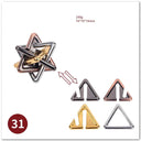 Classic Metal Brain Teaser Puzzles Game Fun Gift for All Classic Metal Brain Teaser Puzzles Game Fun Gift for All