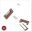 Classic Metal Brain Teaser Puzzles Game Fun Gift for All Classic Metal Brain Teaser Puzzles Game Fun Gift for All