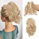 Claw Clip Ponytail Extensions Instant Volume Style SARLA Claw Clip Ponytail Extensions Instant Volume Style SARLA