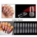 Clear Ballerina Long Press-On Nails: Professional-Grade Elegance Clear Ballerina Long Press-On Nails: Professional-Grade Elegance