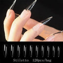 Clear Ballerina Long Press-On Nails: Professional-Grade Elegance Clear Ballerina Long Press-On Nails: Professional-Grade Elegance