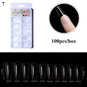 Clear T-Shaped False Nails Kit for Easy At Home Manicure Clear T-Shaped False Nails Kit for Easy At Home Manicure