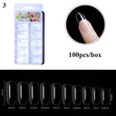 Clear T-Shaped False Nails Kit for Easy At Home Manicure Clear T-Shaped False Nails Kit for Easy At Home Manicure