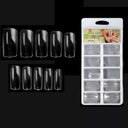 Clear T-Shaped False Nails Kit for Easy At Home Manicure Clear T-Shaped False Nails Kit for Easy At Home Manicure