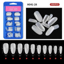 Clear T-Shaped False Nails Kit for Easy At Home Manicure Clear T-Shaped False Nails Kit for Easy At Home Manicure