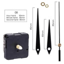 Clock Repair Parts DIY Silent Quartz Movement Kit Pro Bundle Clock Repair Parts DIY Silent Quartz Movement Kit Pro Bundle