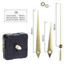 Clock Repair Parts DIY Silent Quartz Movement Kit Pro Bundle Clock Repair Parts DIY Silent Quartz Movement Kit Pro Bundle