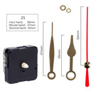 Clock Mechanism Repair Parts DIY Silent Quartz Movement Set Clock Mechanism Repair Parts DIY Silent Quartz Movement Set