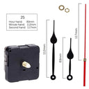 Clock Repair Parts DIY Silent Quartz Movement Kit Pro Bundle Clock Repair Parts DIY Silent Quartz Movement Kit Pro Bundle