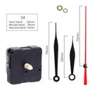 Clock Mechanism Repair Parts DIY Silent Quartz Movement Set Clock Mechanism Repair Parts DIY Silent Quartz Movement Set