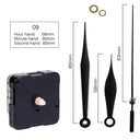 Clock Repair Parts DIY Silent Quartz Movement Kit Pro Bundle Clock Repair Parts DIY Silent Quartz Movement Kit Pro Bundle