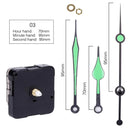 Clock Mechanism Repair Parts DIY Silent Quartz Movement Set Clock Mechanism Repair Parts DIY Silent Quartz Movement Set