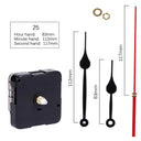 Clock Mechanism Repair Parts DIY Silent Quartz Movement Set Clock Mechanism Repair Parts DIY Silent Quartz Movement Set