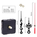 Clock Repair Parts DIY Silent Quartz Movement Kit Pro Bundle Clock Repair Parts DIY Silent Quartz Movement Kit Pro Bundle
